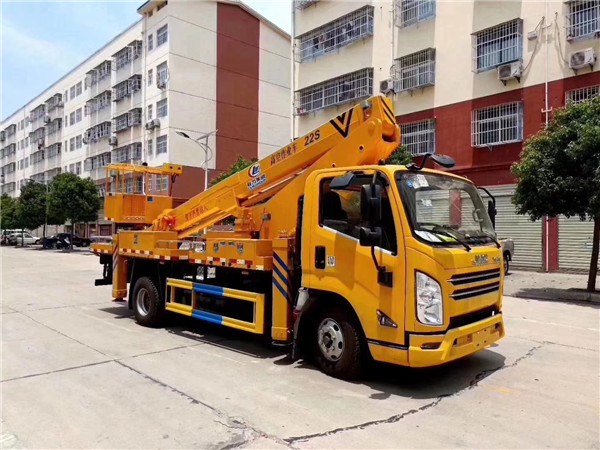 國六22米伸縮臂高空作業(yè)車-程力威牌CLW5086JGKJ6高空作業(yè)車