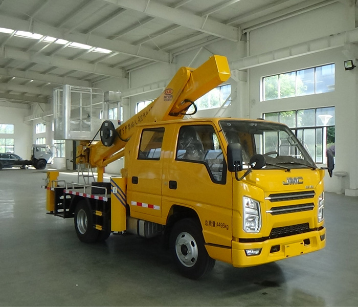 雙排藍(lán)牌16米高空作業(yè)車