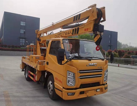 雙排折臂藍(lán)牌13米高空作業(yè)車