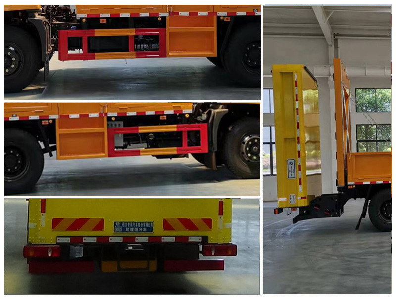 程力威牌CLW5121TFZBHA型防撞緩沖車