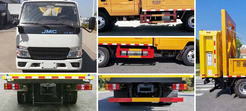 程力威牌CLW5040TFZJDP型防撞緩沖車