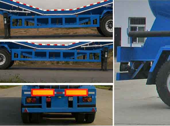 程力威牌CLW9400GFL型粉粒物料運(yùn)輸半掛車