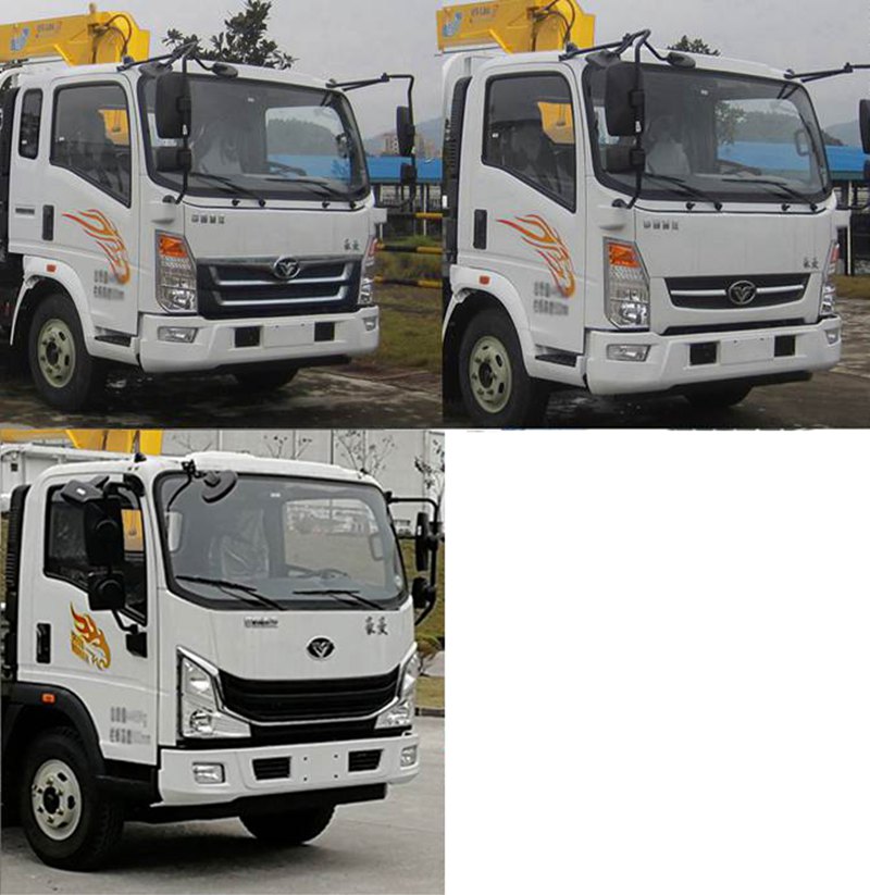 程力威牌CLW5143JSQ6SZ型隨車起重運輸車