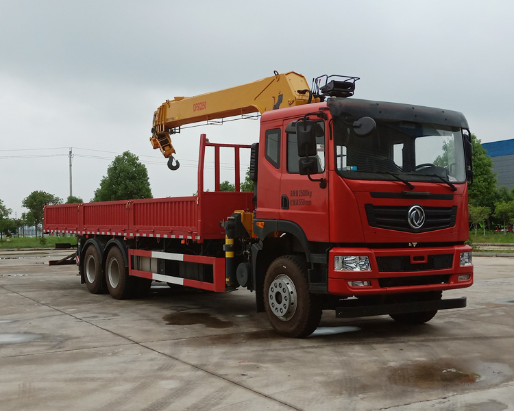 程力威牌CLW5256JSQ6SZ型隨車起重運(yùn)輸車