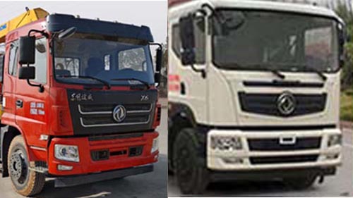 程力威牌CLW5256JSQ6SZ型隨車起重運輸車